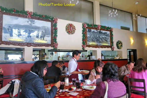 Huancayoの老舗レストランOlimpico