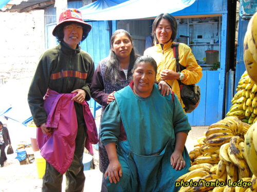 Cuscoの市場にて