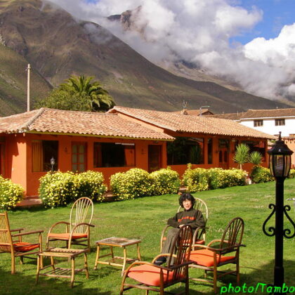リゾート気分の「Hotel Ollantaytambo Lodge」に泊まる
