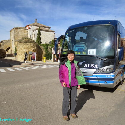 巡礼１日目（Burgos ⇒ León）180㎞ バスで移動