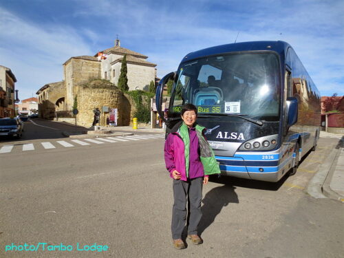 巡礼１日目（Burgos ⇒ León）180㎞ バスで移動