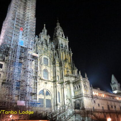 聖地Santiago de Compostela最後の夜