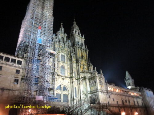 聖地Santiago de Compostela最後の夜
