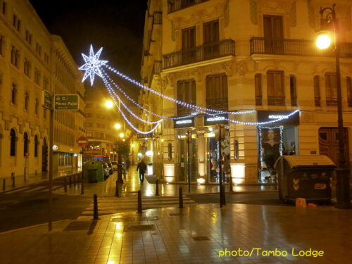 Valenciaのクリスマス・イルミネーション