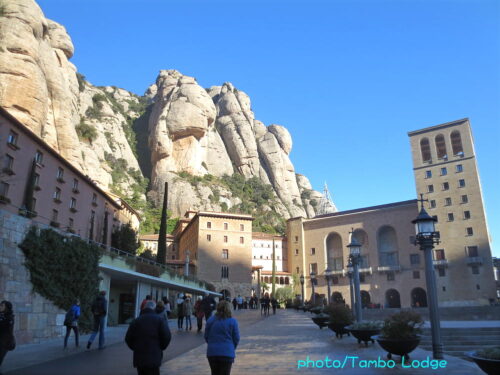 Montserratの修道院