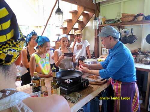 ハワイ島でアンデス・穀物菜食料理教室