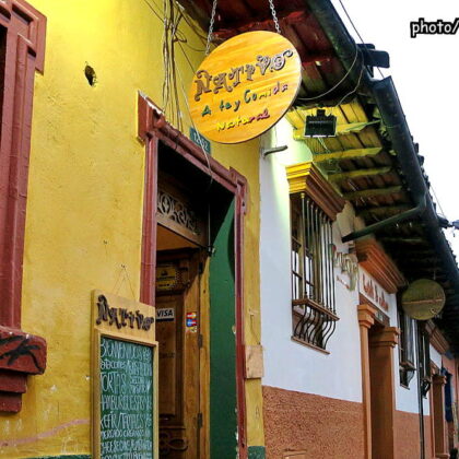 Bogotá旧市街のベジ・レストラン「Nativo」