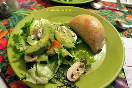 夕食はベジタリアン・レストラン「Quinua y amaranto」で
