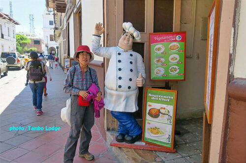 Cuencaのベジ対応レストラン「Zona refrescante」でランチとディナー