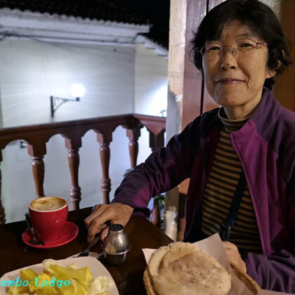 Ayacucho最後の夕食は「Museo Café Ayacuchano」で