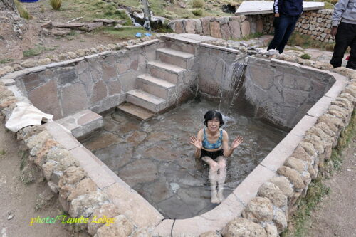 アンデスの秘湯（２１）Candarave温泉