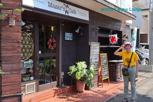 暑い日でしたが、Masar’s Cafe マサーズカフェでランチをいただく