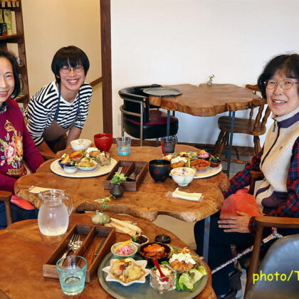 鹿沼の自然食レストラン「Matsu 松」で退院祝いのランチ