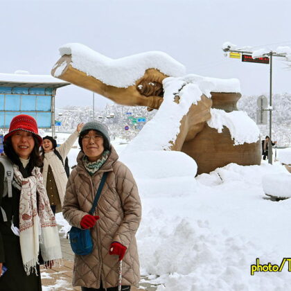 陶芸の町「利川（イチョン）」へ向かうも大雪で・・・⛄