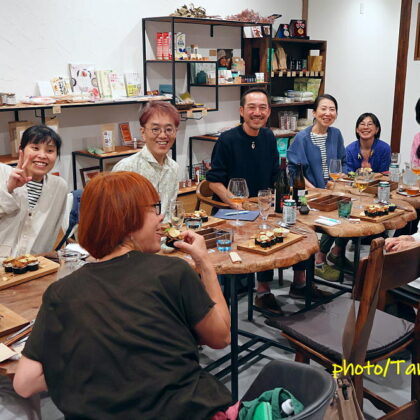 持ち回りの食の研修会３０回目は初参加の鹿沼の自然食レストラン「Matsu 松」