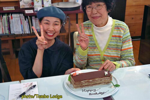 那須のヴィーガン・イタリアンのクオーレ・デルソルで１０月生まれの誕生日ディナーを食べる