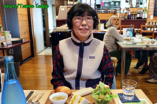 森の中のお野菜レストラン クオーレ デルソルの第３回限定パンプレートランチ会