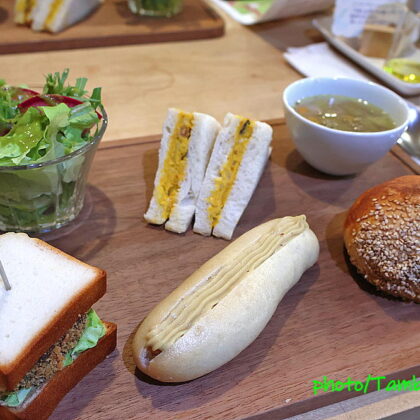 森の中のお野菜レストラン クオーレ デルソルの第３回限定パンプレートランチ会