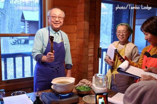 「森の扉」主催、チューニョの料理教室