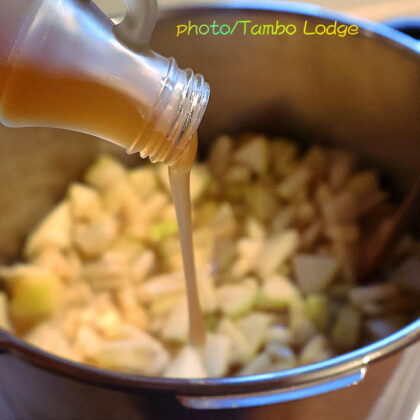 2025年ドライ洋梨と洋梨のジャム作り