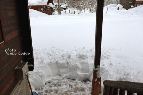 ついにドカ雪が降る