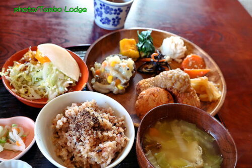 今年初、須賀川の「銀河のほとり」でランチをいただく