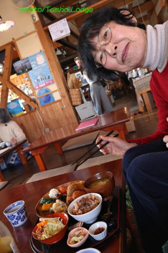 今年初、須賀川の「銀河のほとり」でランチをいただく