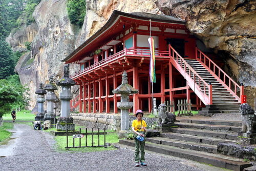 世界遺産の中尊寺と達谷窟毘沙門堂